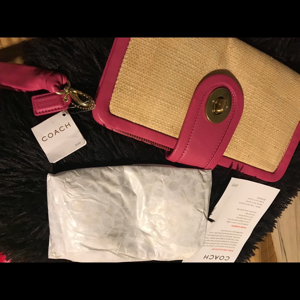 New coach bag wristlet